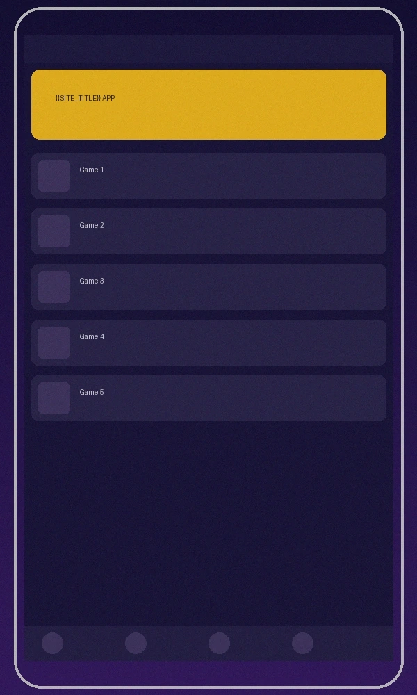 赌博游戏手机APP界面预览